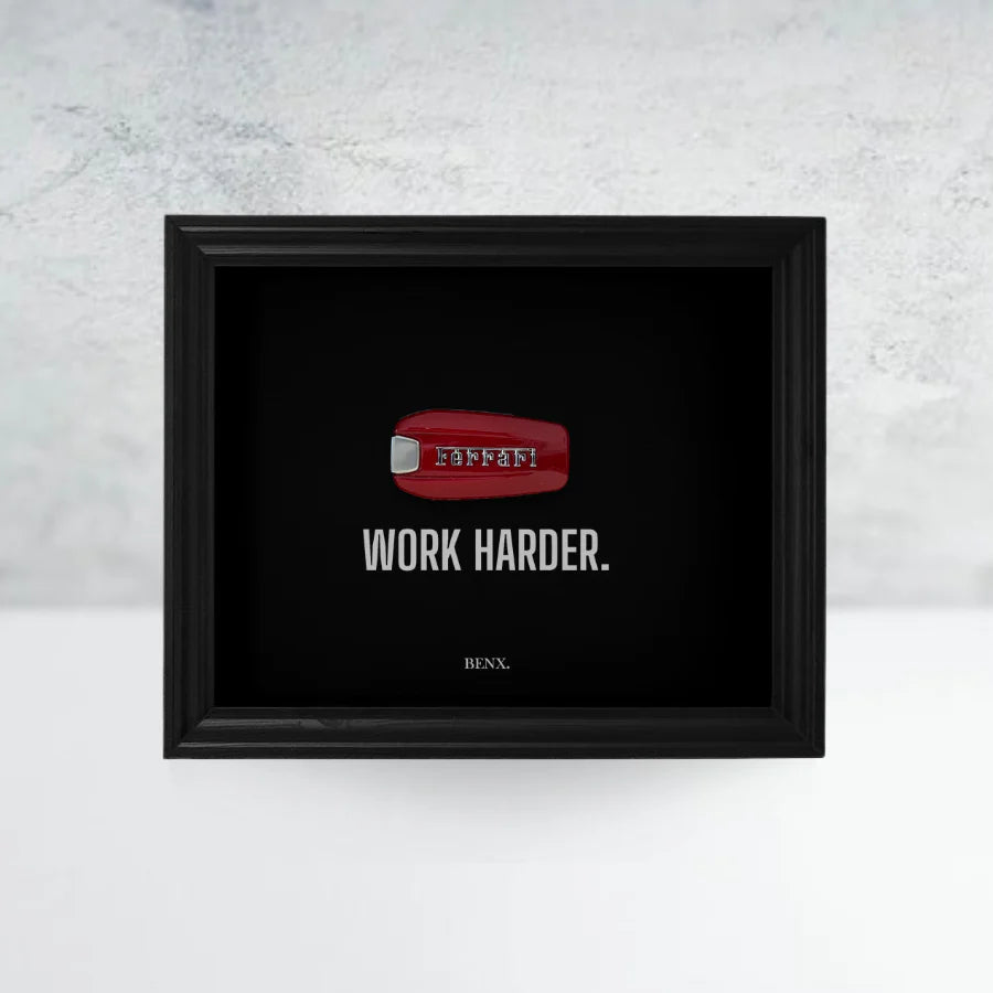 QUADRO FERRARI - COLEÇÃO ABU DHABI